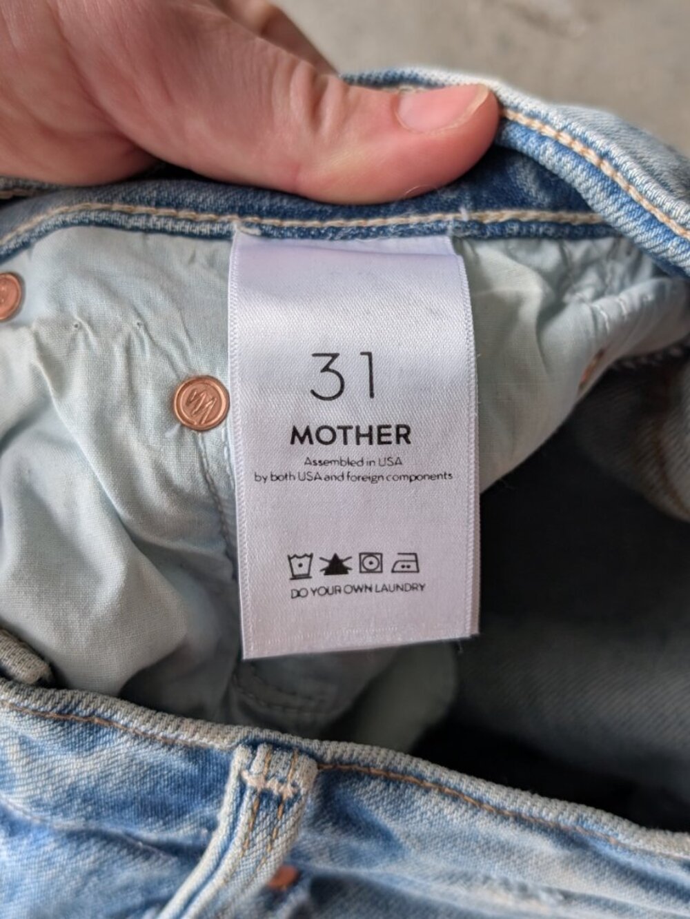 Mother Superior The Tomcat The Confession Jeans size 31 - Picture 9 of 14